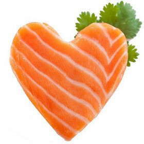 Сердце из лосося